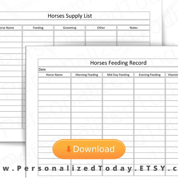 Horse Feed - Etsy