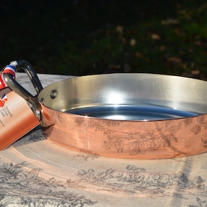 New NKC Copper Au Gratin Pan: Normandy Kitchen Tin-Lined Roasting Dish