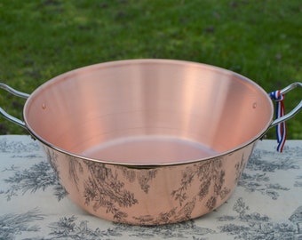 New Normandy Kitchen koperen jampan: 38 cm weavepan New NKC Copper