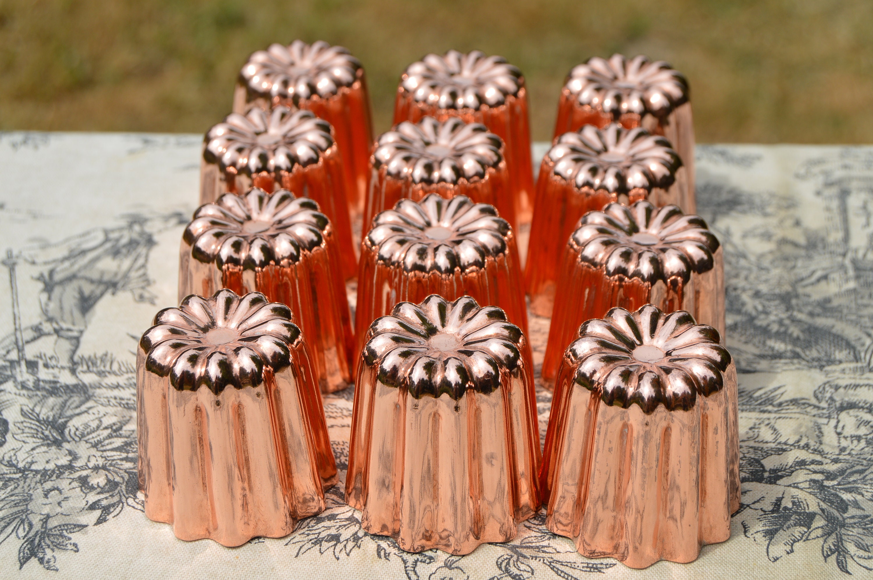 12 Douze Canelés Cuivre