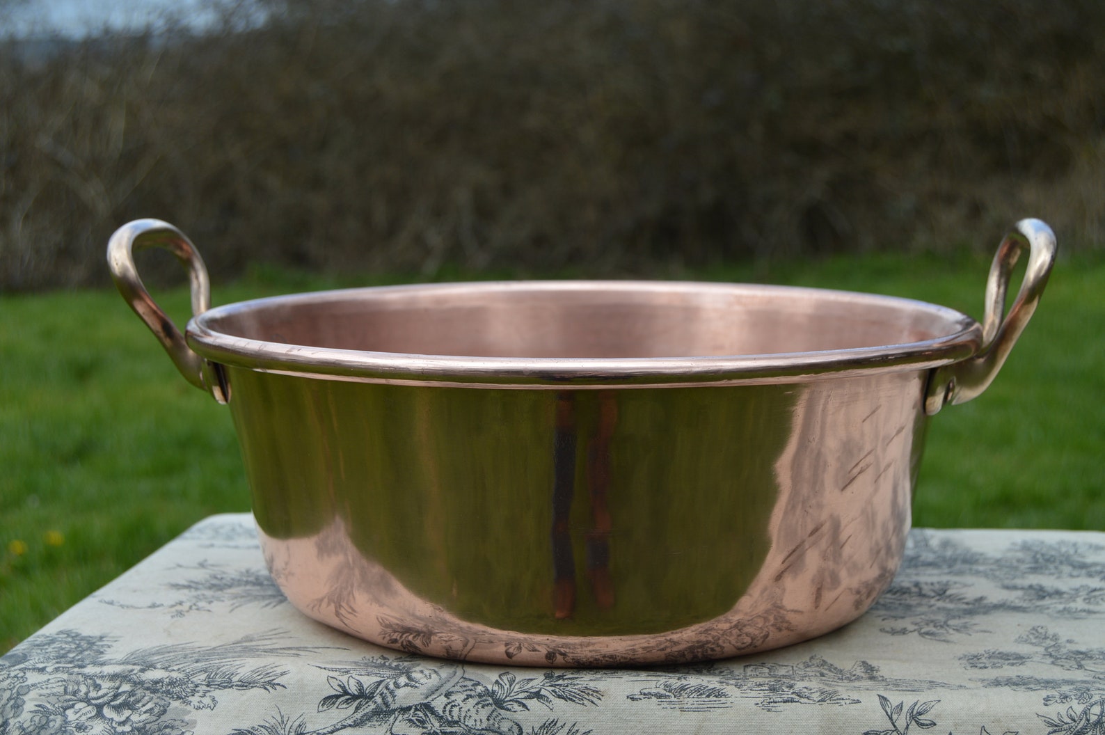 Vintage Copper Jam Pan Midi Sized French Copper Pot Copper Etsy Sweden