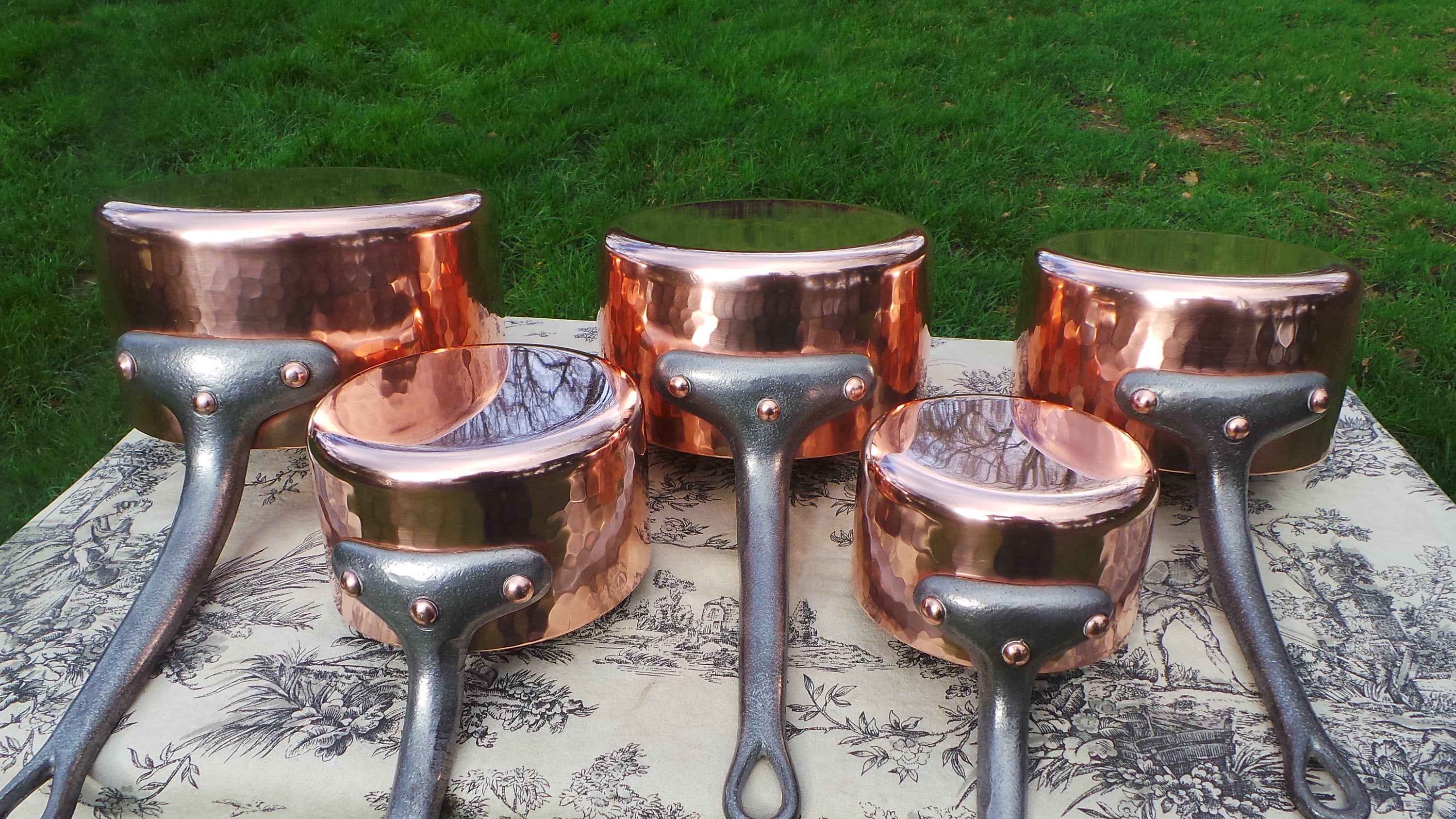 copper pan set target