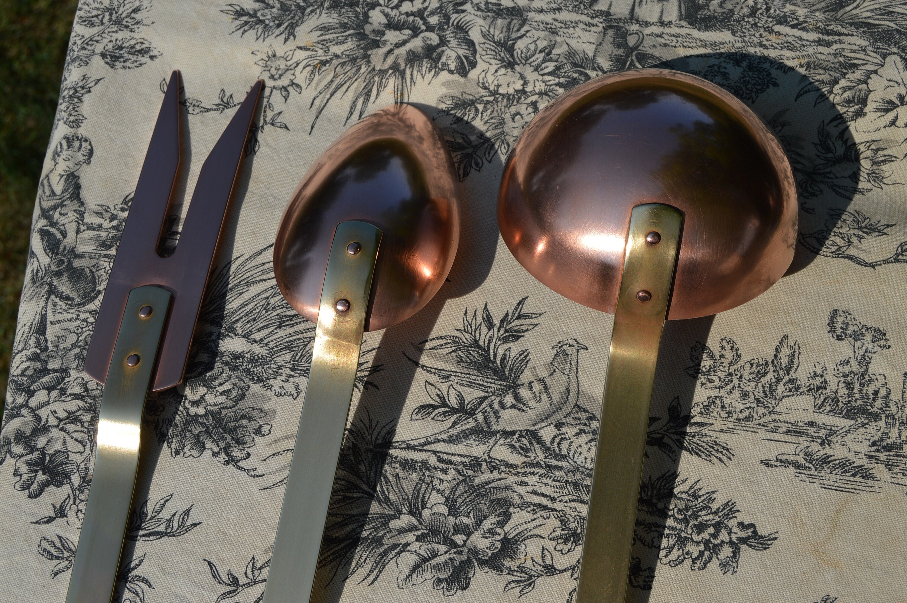 Copper Kitchen Utensils Quality Vintage French Copper and ...