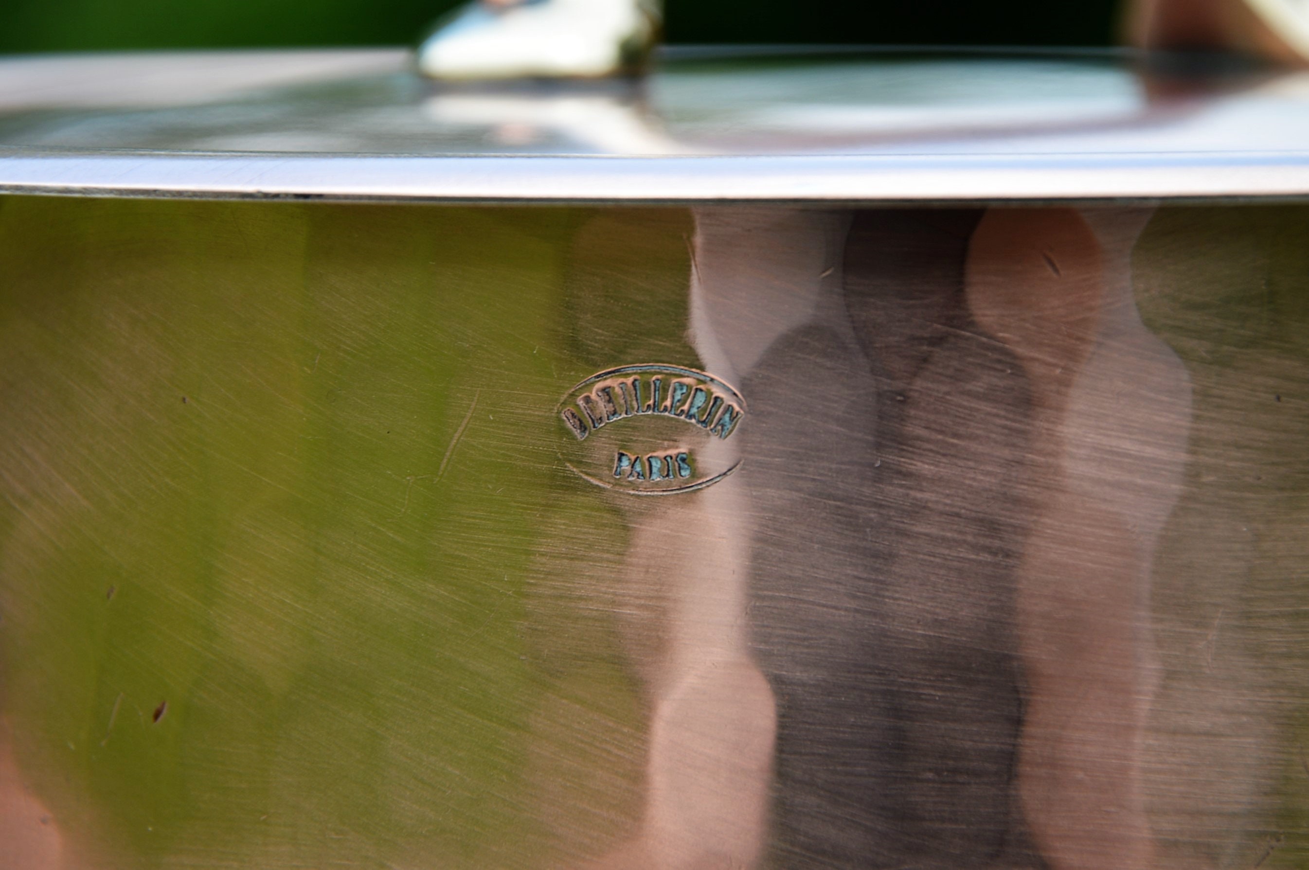 46cm 4mm rondeau “CM” – Vintage French Copper