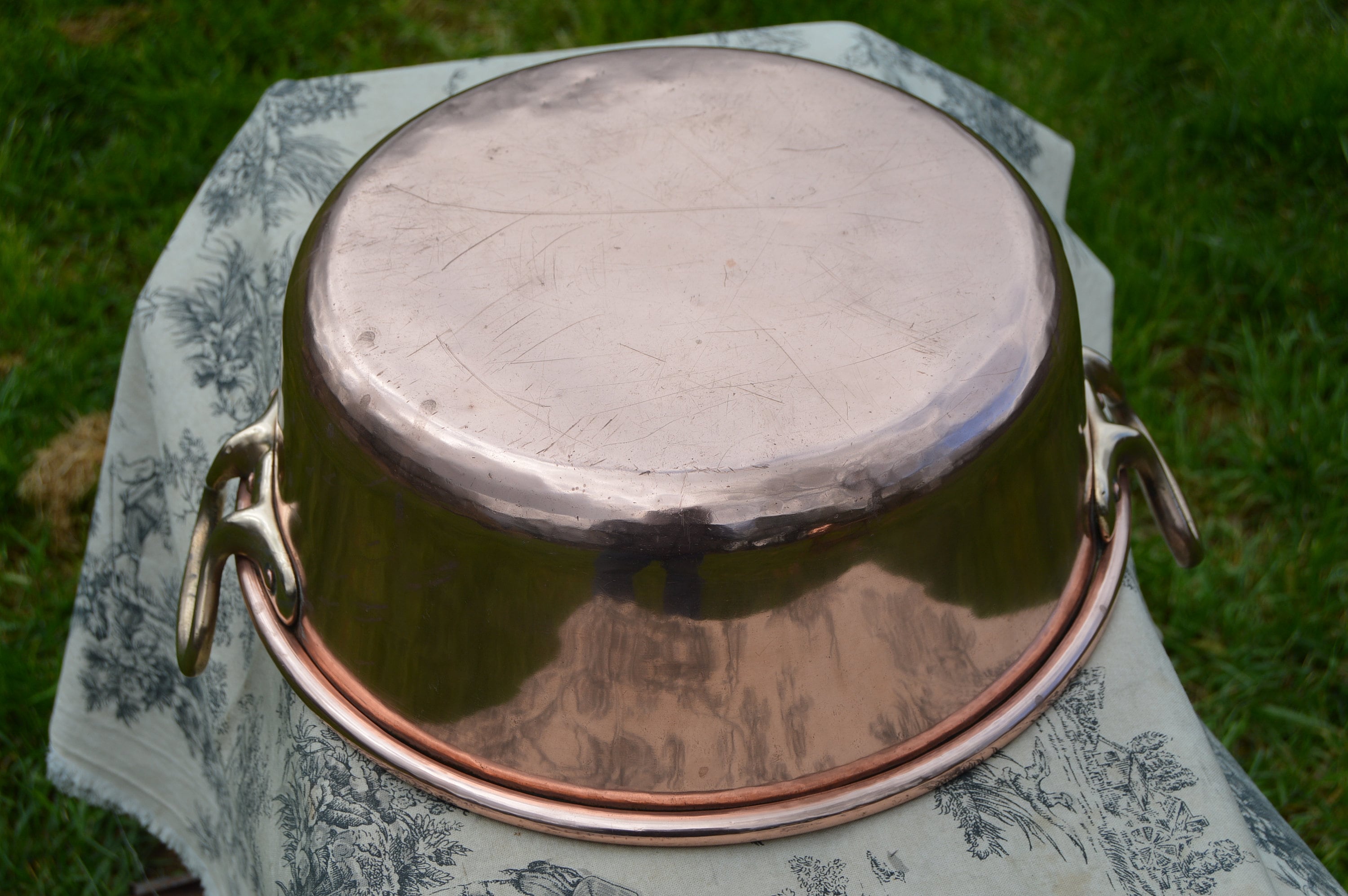 Vintage Copper Jam Pan Midi Sized French Copper Pot Copper Etsy Sweden