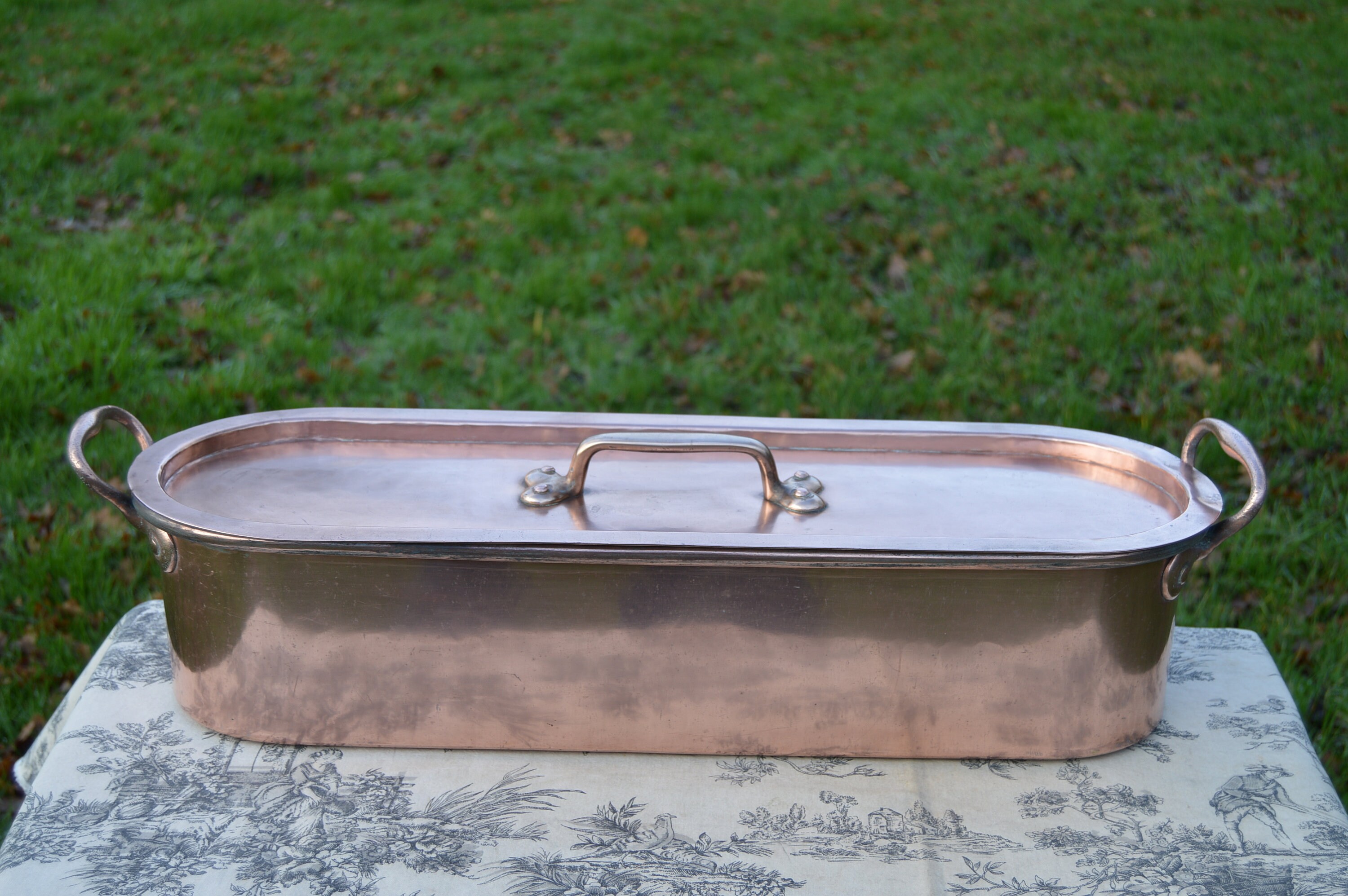 French Copper Fish Poacher for sale Only 4 left at 70