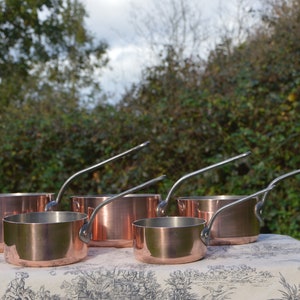 Matfer Bourgeat Copper Flared Saute Pan Without Lid-373016
