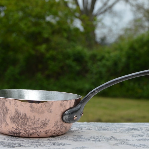 French Copper Pans Etsy