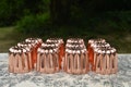 12 Twelve Copper Caneles Large NKC 5.5 cm 2 1/8" Canelés Made in France Bordeaux Bordelais Cake Molds Normandy Kitchen Copper 5.5cm Mould