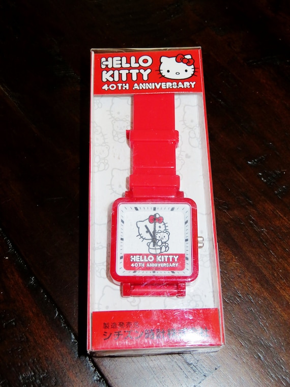 Sanrio Hello Kitty 40th Anniversary Citizen Wrist Watch - Etsy