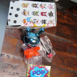 Kidrobot Travis Cain 3 Inch POP Dunny 2010 Series Limited Edition