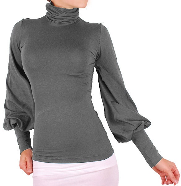 yilon イロン Neck arrange tops ブルーグレー トップス - トップス