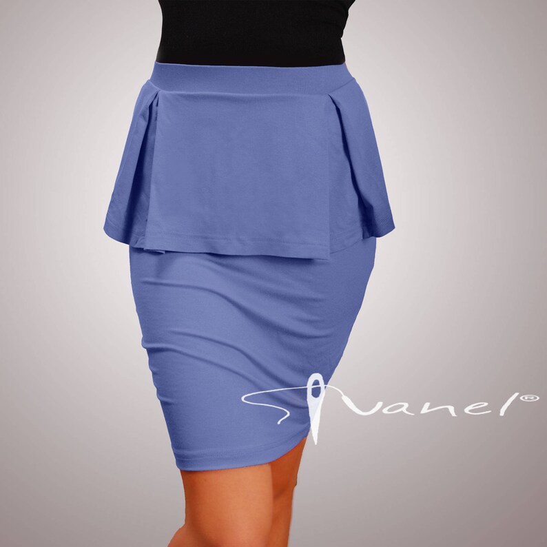 S,M,L Peplum Skirt Peplum pencil skirt Pencilskirt Women/'s Clothing Red peplum skirtBlack skirt Business skirt IVANEL28 colors