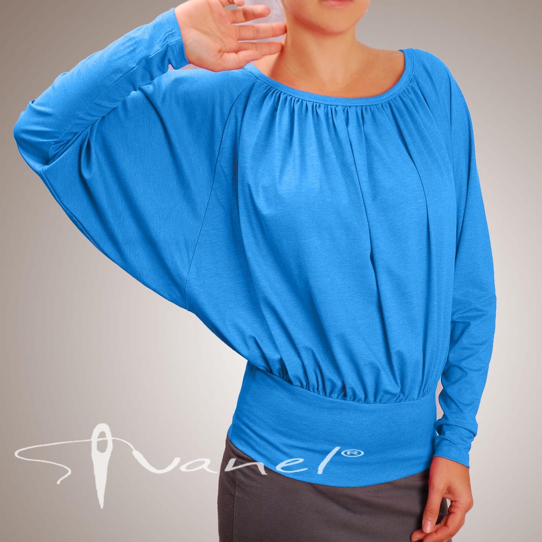 Chemisier Chauve-souris Bleu Marine Cha Cha Vente – Taille S – Manches Dolman – Neuf Avec étiquettes