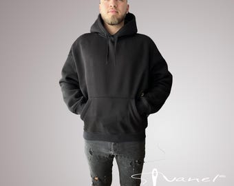 Unisex Kapuzen-Sweatshirt mit Fronttasche - Komfort & Stil für jeden Tag, Herren, Damen