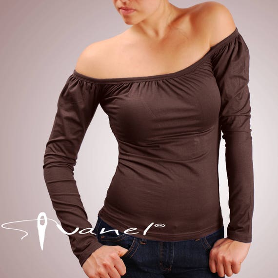 Fashion Women Long Sleeve Twisted Open Back Loose Tops Casual