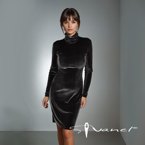 Plus Size Velvet Dress Turtleneck - Etsy Plus Size Velvet Dress Turtleneck - Etsy