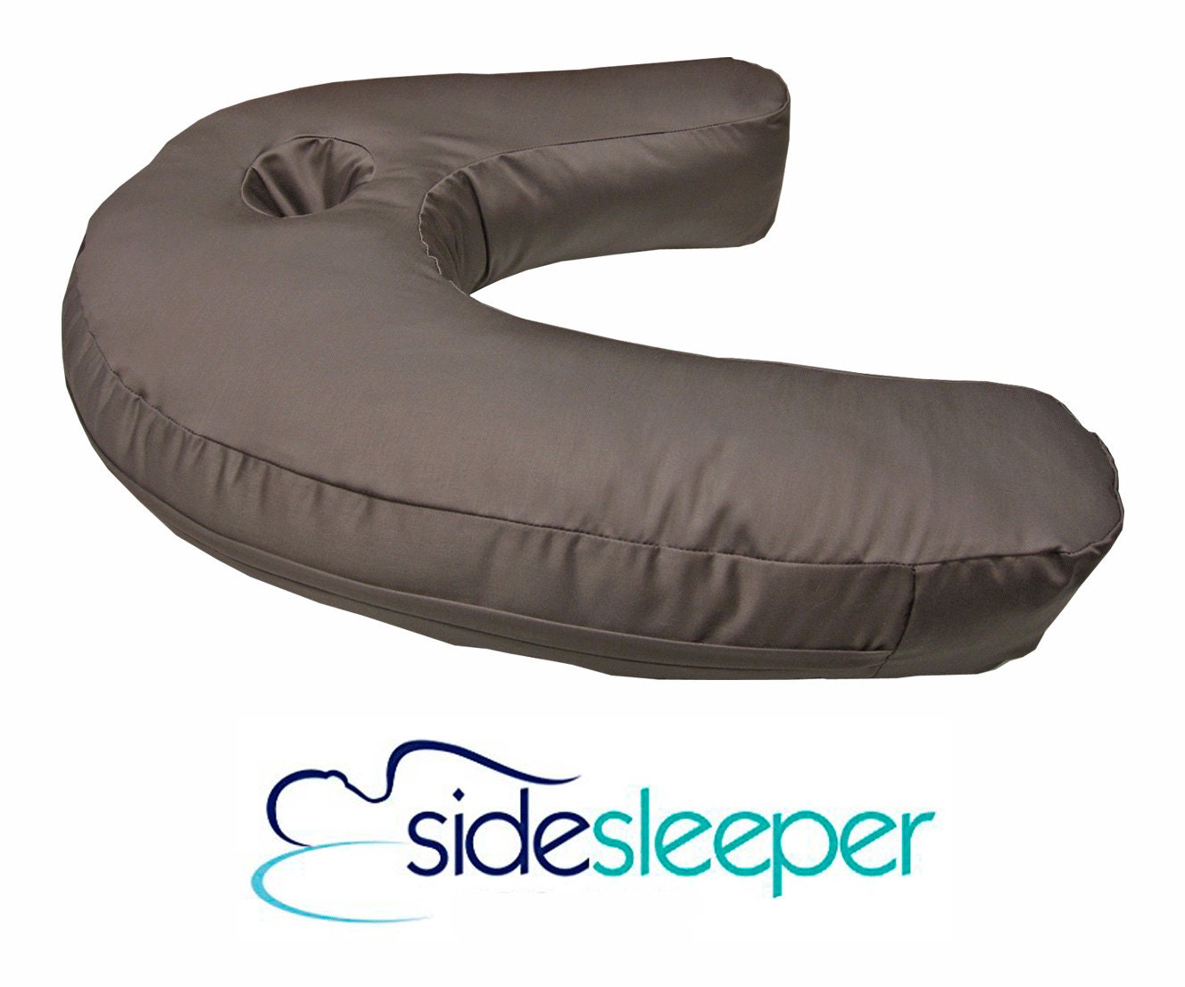 Sateen Pillowcase ONLY for Side Sleeper Pro Pillow Ash 450 TC Etsy