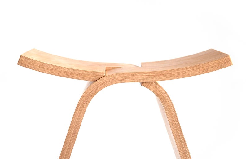 Wood Stool Modern Stool Small Stool Entryway Stool Etsy