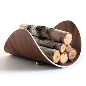 Mid century firewood holder deals