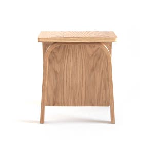 Wood Stool Modern Stool Small Stool Handcrafted Bent Plywood image 6