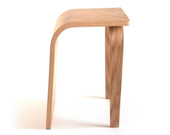 Modern Waterfall Stool | Small Space Seating Solution