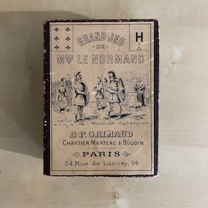 Grand Jeu Mlle LENORMAND BP Grimaud 1845