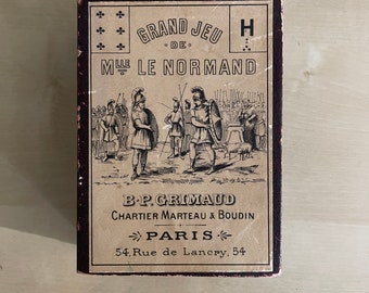 Grand Jeu Mlle LENORMAND BP Grimaud 1845
