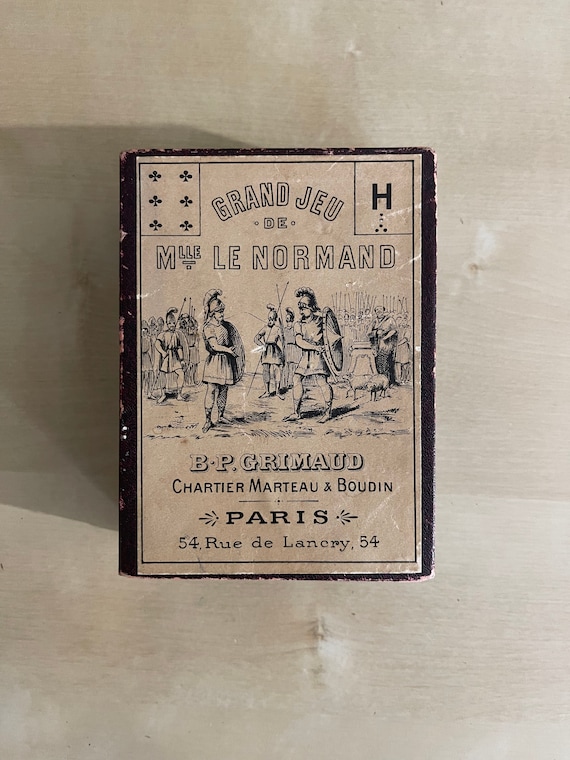 【貴重書】Grand jeu de mlle lenormand The Grand Jeu Lenormand Oracle: The Divination System of