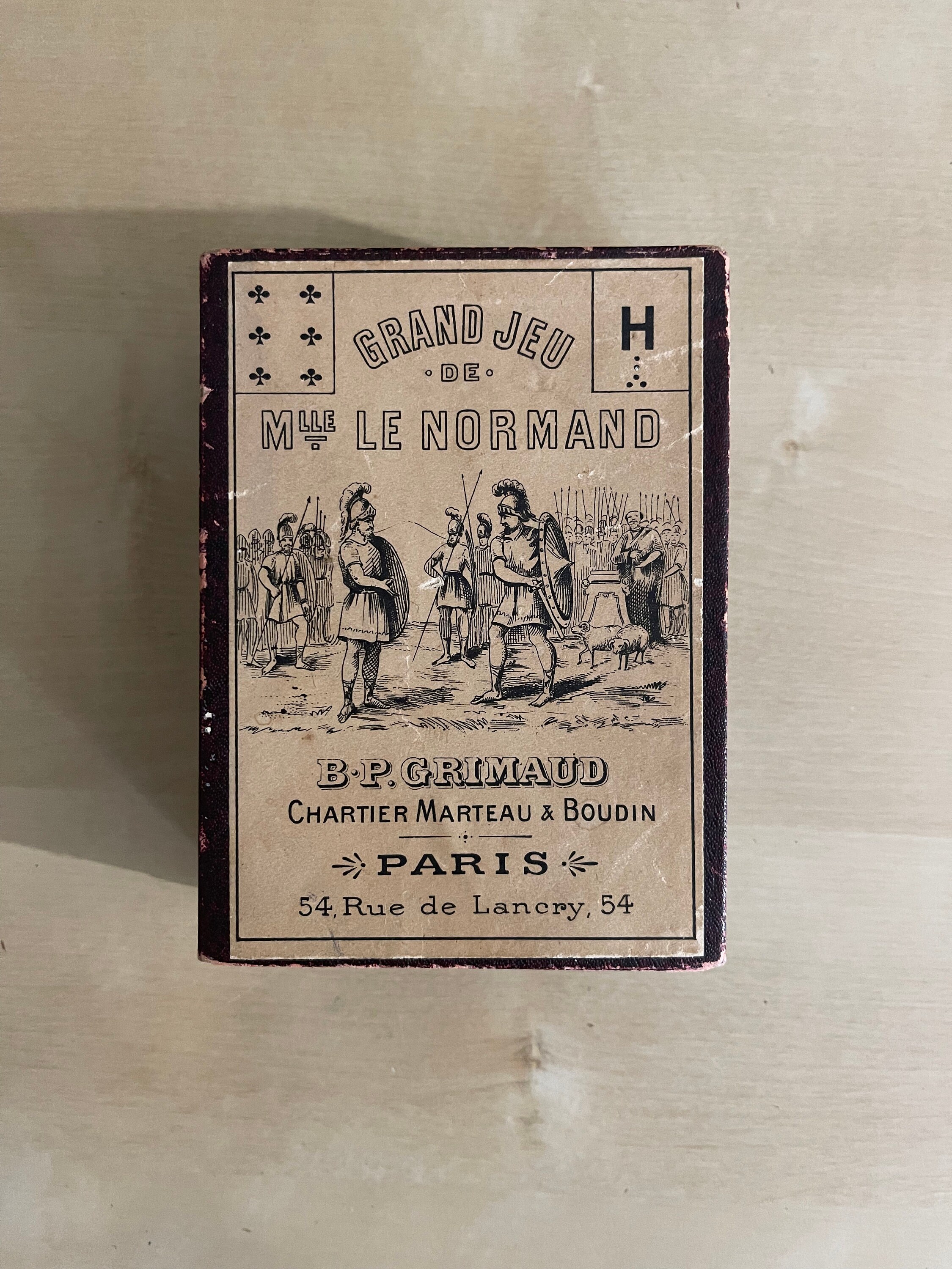 【貴重書】Grand jeu de mlle lenormand GRAND JEU DE MLLE LENORMAND by (FORTUNE TELLING). [LENORMAND