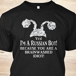 T'shirt Bot russe immagine 1