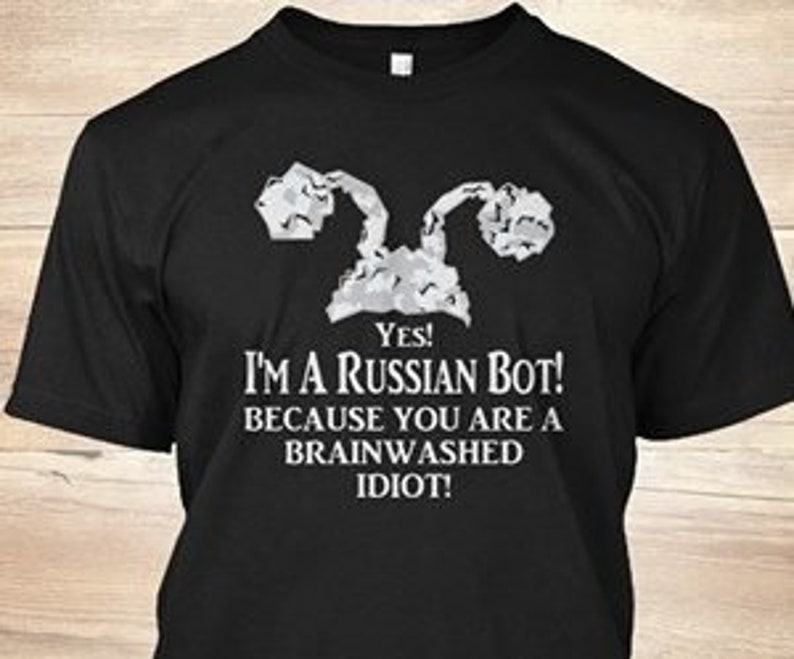 T'shirt Bot russe immagine 1