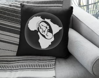 Set di 2 cuscini ispirati all'arte africana