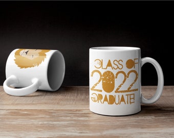 Printed 2022 Graduate Mugs - School Pride - Commemoratve Keepsakes
