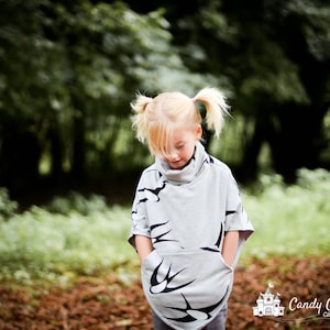 Pumpkin Pie Poncho PDF Pattern 12m-10y