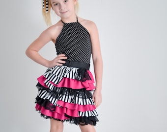 The Truffle Ruffle Skirt PDF Pattern 0m - 12y