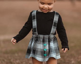 The Lunch Bag  Suspender Skirt Pattern - sizes 0m - 14y