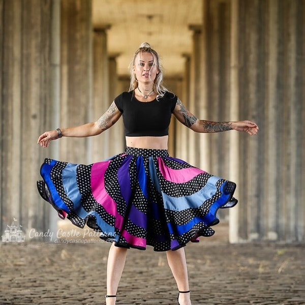 The Peppermint Swirl Skirt & Dress - Adults