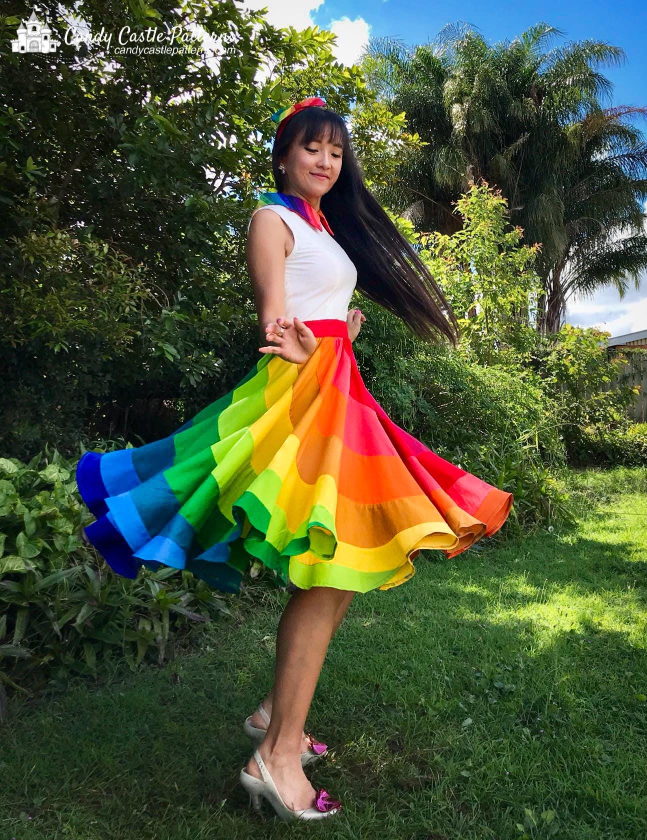 The Peppermint Swirl Skirt & Dress - Adults