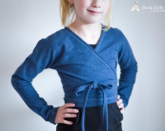 PDF Sewing Pattern – Candy Wrapper Vest – Kids 3m–16y + Adults XXS–L – Easy Layering Knit Vest