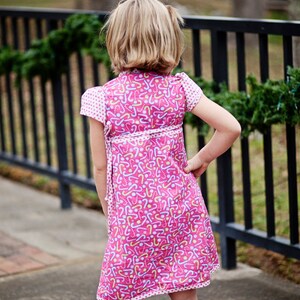 The Bubblegum Dress PDF Sewing Pattern Newborn 14y Wrap - Etsy
