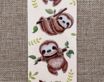 Sloth Bookmark