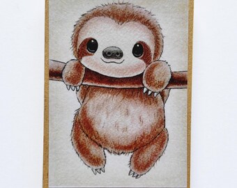 Sloth Magnet