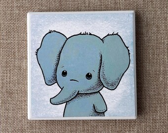 Blue Elephant Coaster
