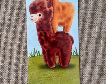 Alpaca Bookmark