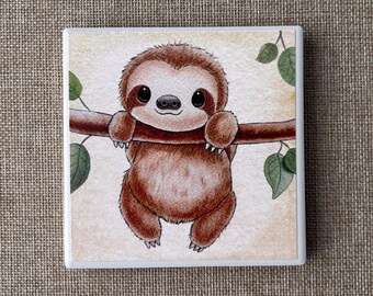 Sloth Coaster