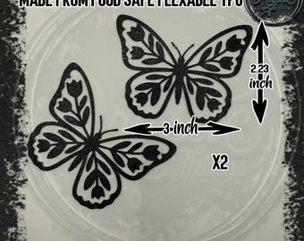 Sourdough Bread Stencils, Bird, Flower, Butterflies, bees, leaves, flexible, Food Safe.