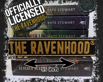 Officieel gelicentieerde The Ravenhood-plaquette