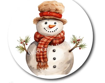 Holiday Snowman Stickers, Christmas Envelope Stickers, Snowman Envelope Seals, Christmas Favors, Snowman Labels, Snowman Scrapbook Stickers