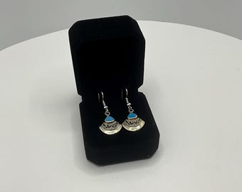Vintage Dangle Turquoise Earrings
